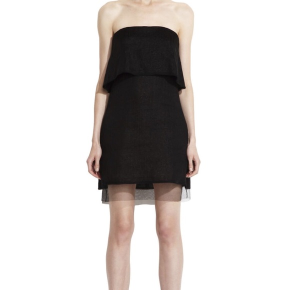 Bcbgmaxazria Runway Sigrid Tiered Dress 